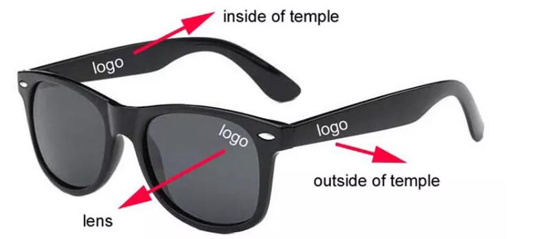 custom logo sunglasses